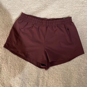 CALIA mid-rise Infinity shorts in purple. Brand new. CALIA run collection